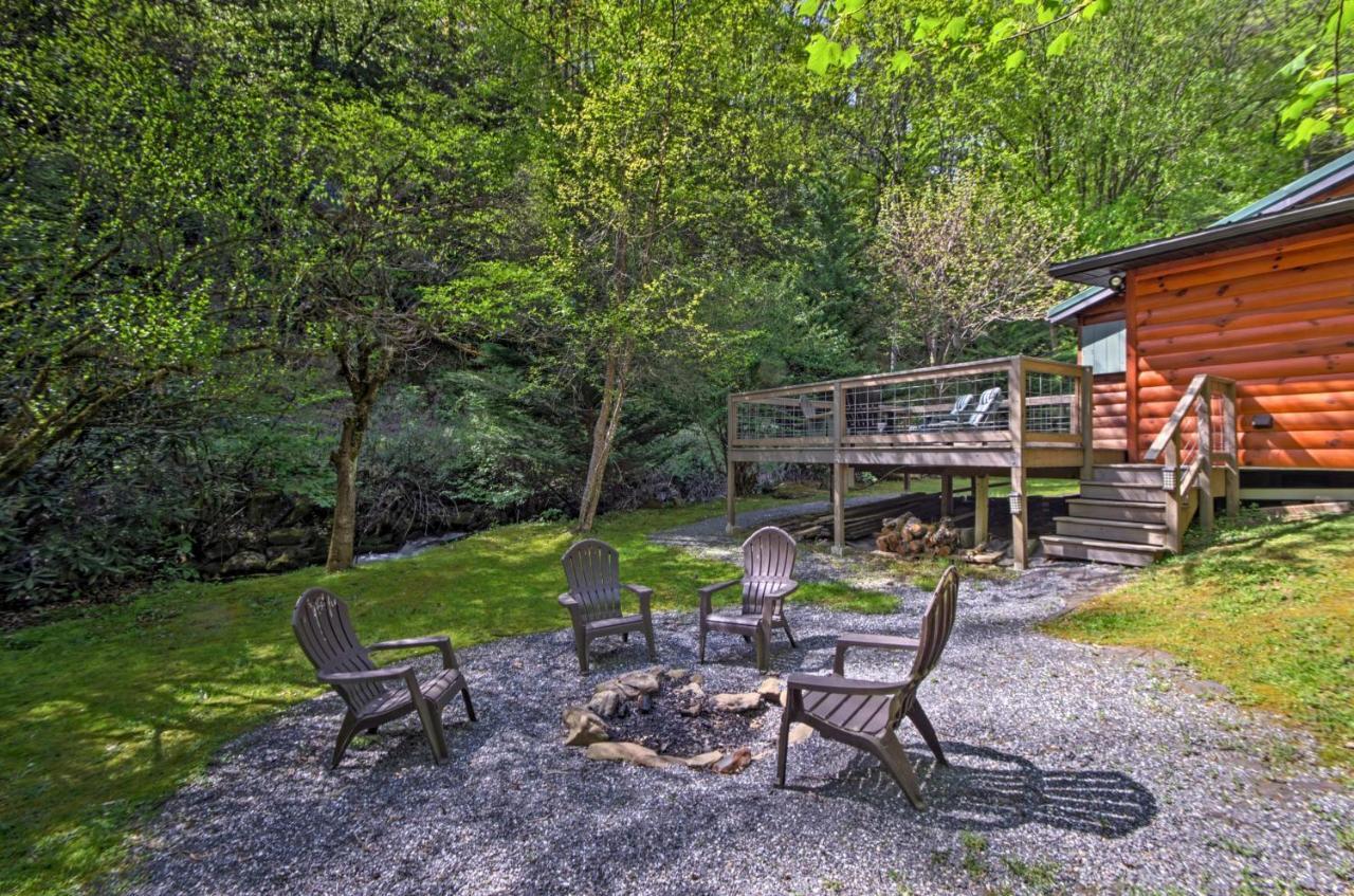 Bryson City Cabin With Fire Pit On Coopers Creek! Zewnętrze zdjęcie