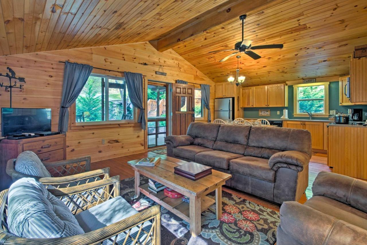 Bryson City Cabin With Fire Pit On Coopers Creek! Zewnętrze zdjęcie