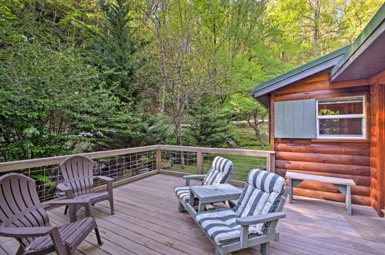 Bryson City Cabin With Fire Pit On Coopers Creek! Zewnętrze zdjęcie