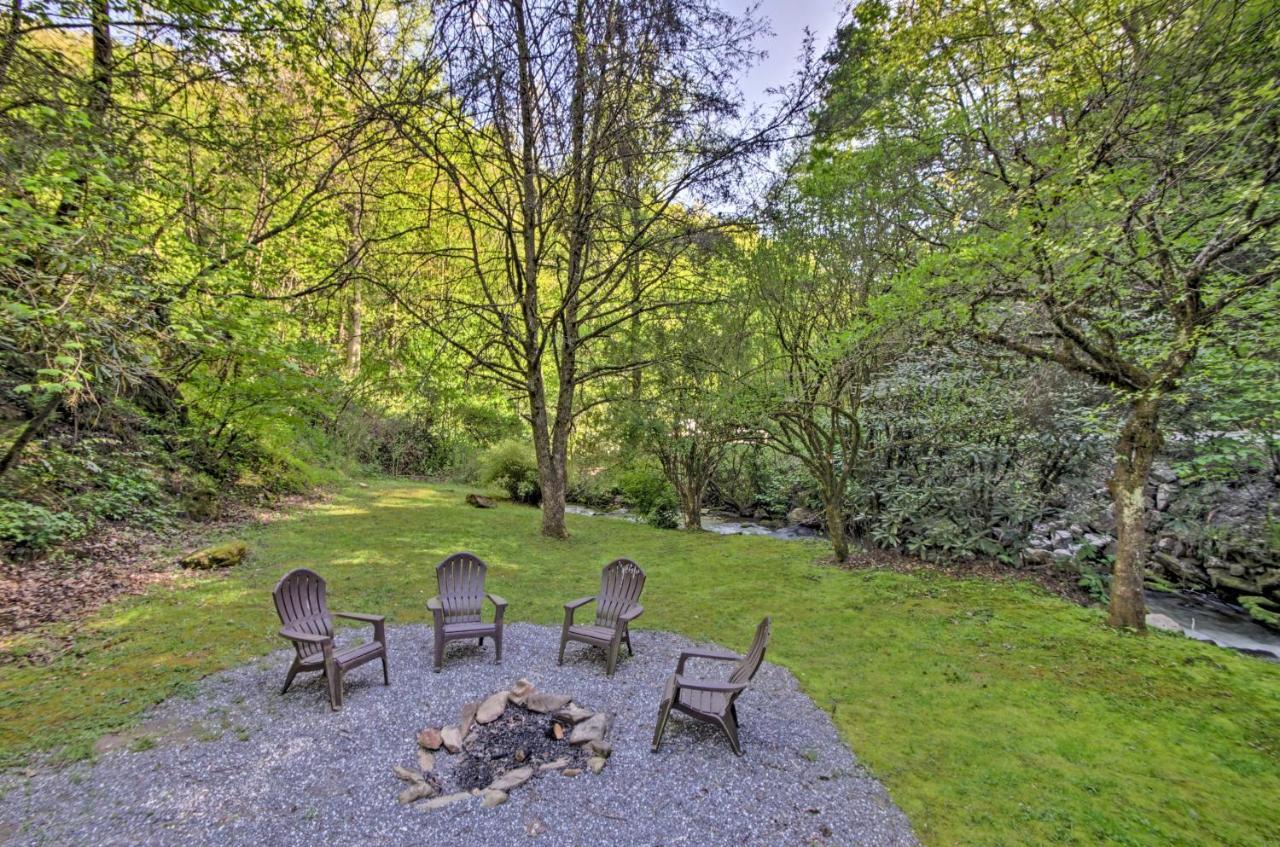 Bryson City Cabin With Fire Pit On Coopers Creek! Zewnętrze zdjęcie