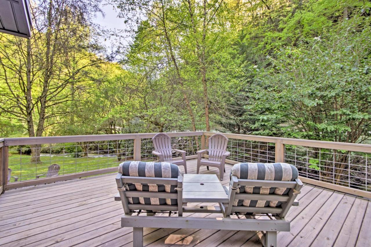 Bryson City Cabin With Fire Pit On Coopers Creek! Zewnętrze zdjęcie