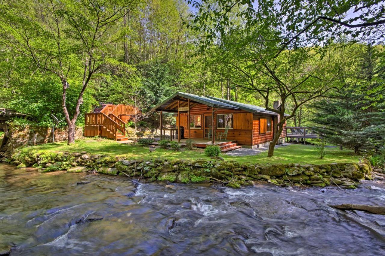 Bryson City Cabin With Fire Pit On Coopers Creek! Zewnętrze zdjęcie